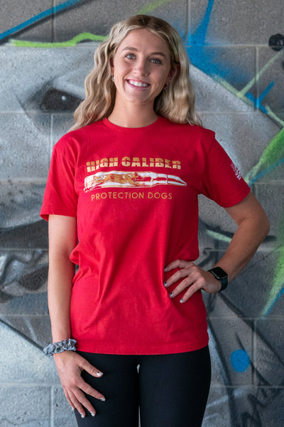 High Caliber Protect Dogs T-Shirt