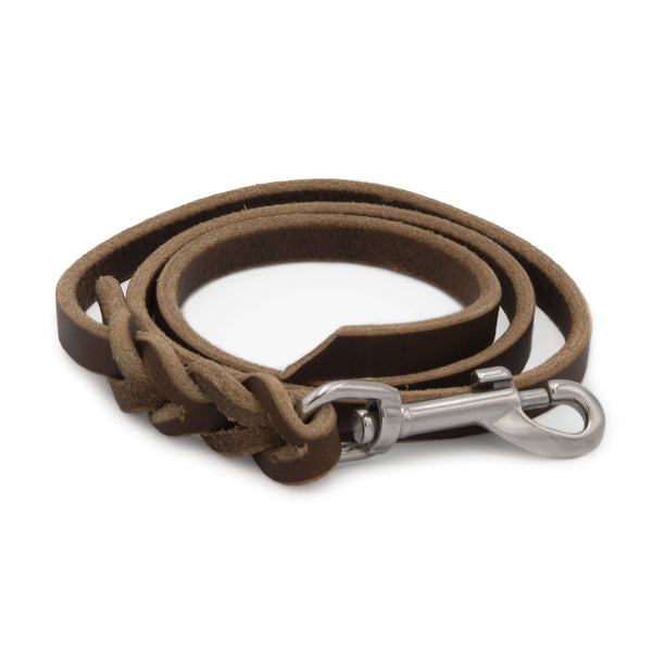 1/2" Premium Leather Leash