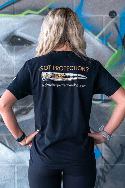 High Caliber Protect Dogs T-Shirt