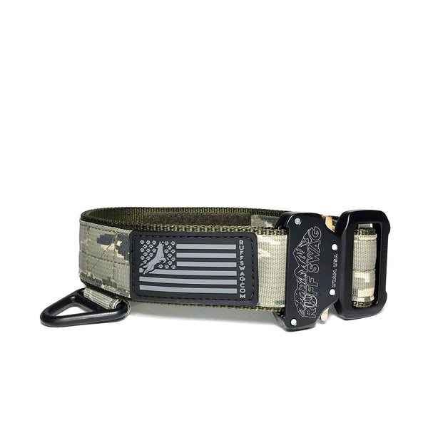 1.75" RS Accent Tactical Collar with Custom Embroidery